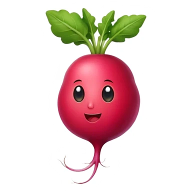 radish sticker