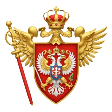 Герб россии sticker