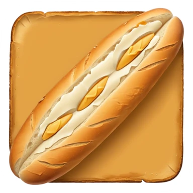 baguette française sticker