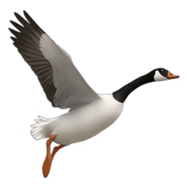 goose landing sticker