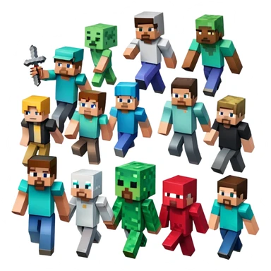 Minecraft mob sticker