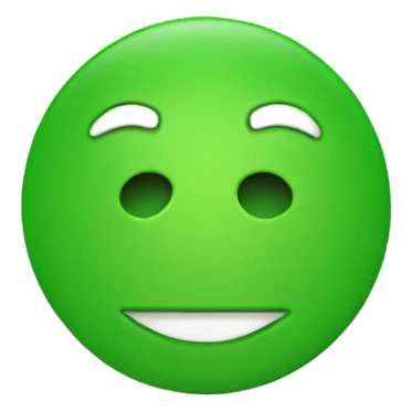 Green circle  sticker