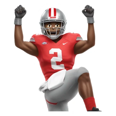 Touchdown Ohio state sticker