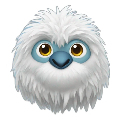 yetti bird sticker