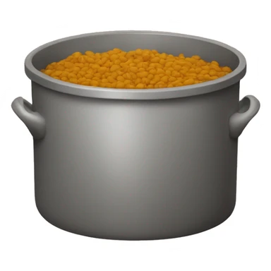 A pot filled with makhan sticker
