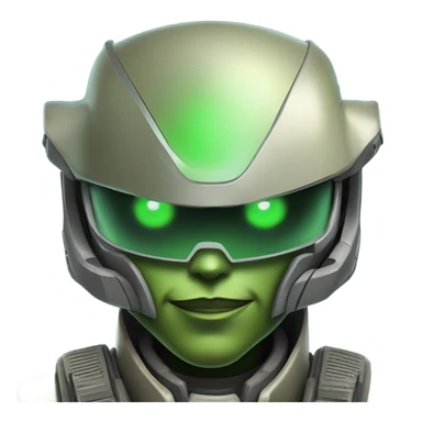 military alien  sticker