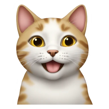 Cat send a kiss sticker