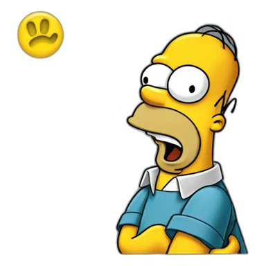 homer-simpson-d'oh sticker