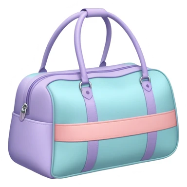 pastel  gym bag  sticker