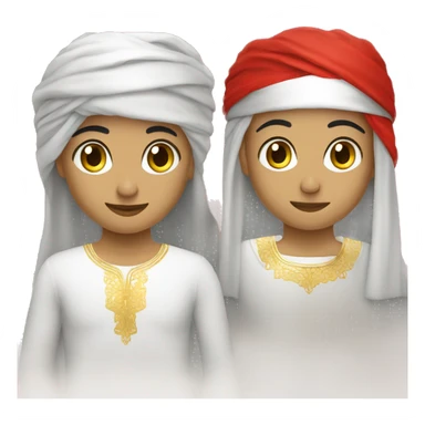 Algérie et Tunisie  sticker