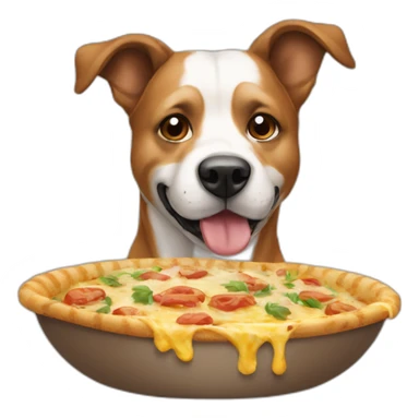 comida para perro sticker