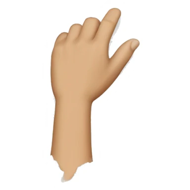 hand ripping paper sticker