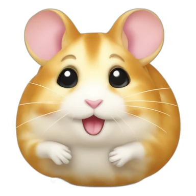 Ravioli sur hamster sticker