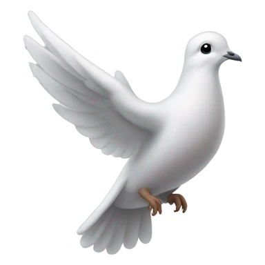 Dove of light sticker