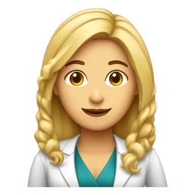 Mujer directora de redes sociales de empresas sticker