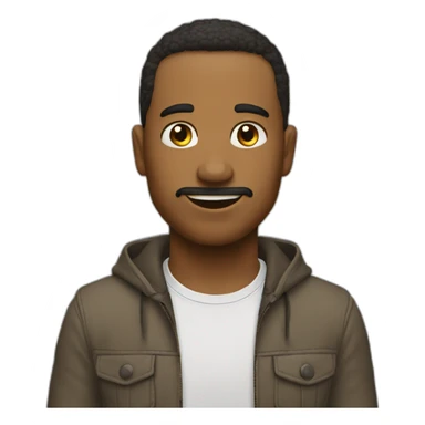 Main qui trouve la tete sticker