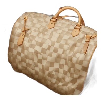Louis Vuitton illusion keepall hyperrealstic sticker
