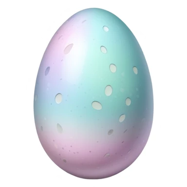 Pastel Colored egg sticker