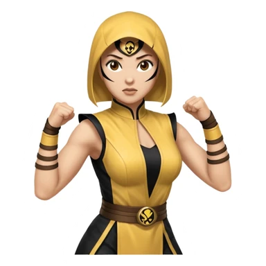 finish her in mortal combat game sticker
