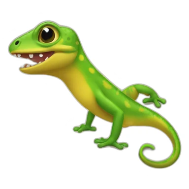 swearing gecko sticker