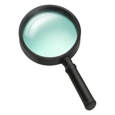 magnify glass sticker