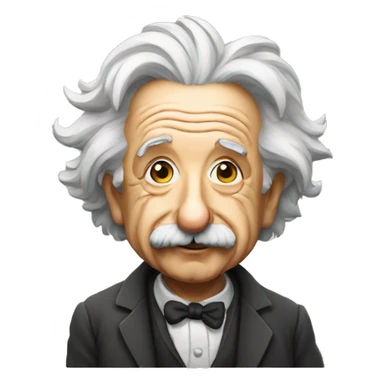 Albert einstein riped sticker