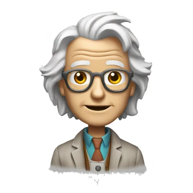 doc Emmett brown sticker