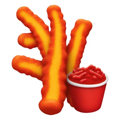Flamin hot Cheetos sticker