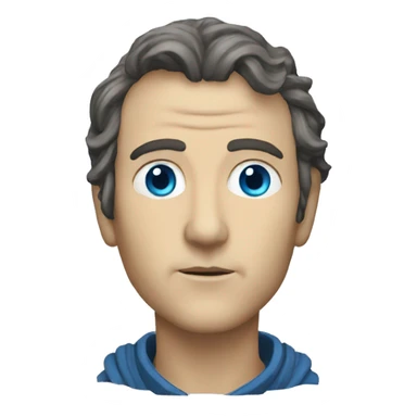 Paul Atreides with all the eyes blue (Dune) sticker