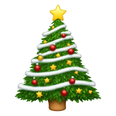 Mickey Mouse Christmas tree sticker