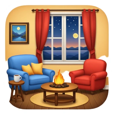 cozy eveningemoji sticker