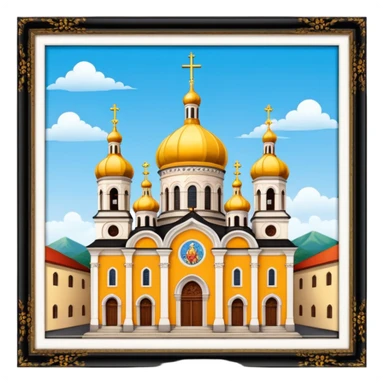 eastern european churched sticker