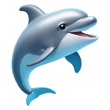 A dolphin that looks like hello kitty sticker