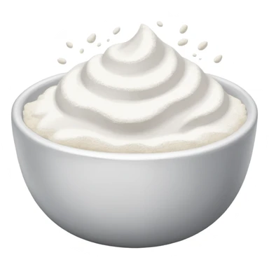 Flour in the bowl sticker