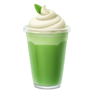 Ice matcha latte  sticker