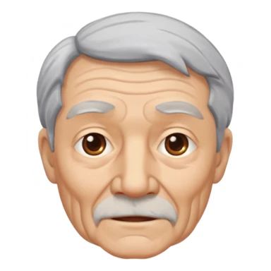 professor old man sticker