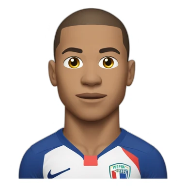 Kylian mbappe, france, world cup, buff sticker