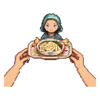 https://imgproxy.attic.sh/insecure/f:png/plain/https://attic.sh/ix4s7c16277mr4rt2uin7va480eg 
Takes a plate of noodles in hand.  sticker