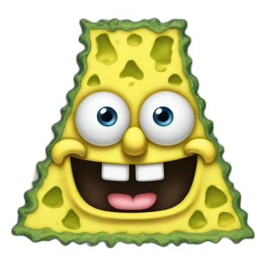 SpongeBob triangepants sticker