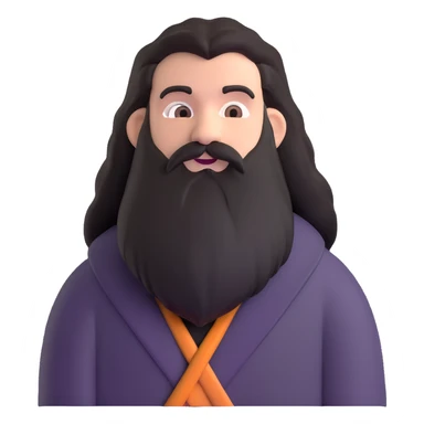 Hagrid from Harry Potter sticker