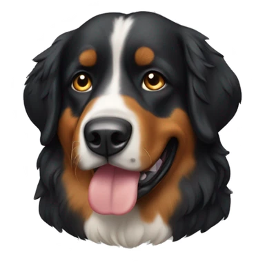 Burnese mountain dog sticker