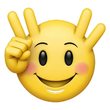 can you make a smiley with 2 middlefingers? sticker