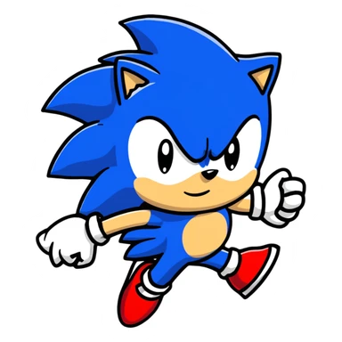 Sonic the Hedgehog sticker