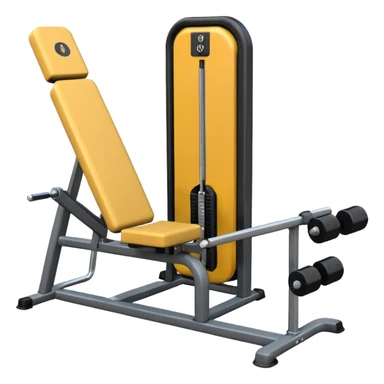 leg extension machine sticker