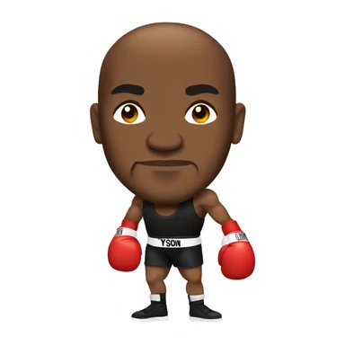 Mike Tyson boxing sticker