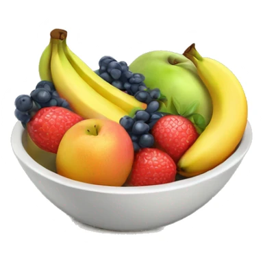Fruit bowl sticker