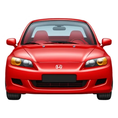 A Honda car emoji sticker