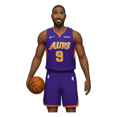 nba suns sticker