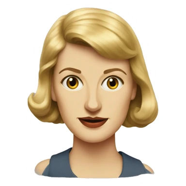 sylvia plath sticker