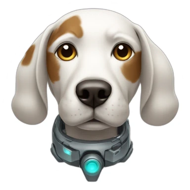 Robo dog sticker